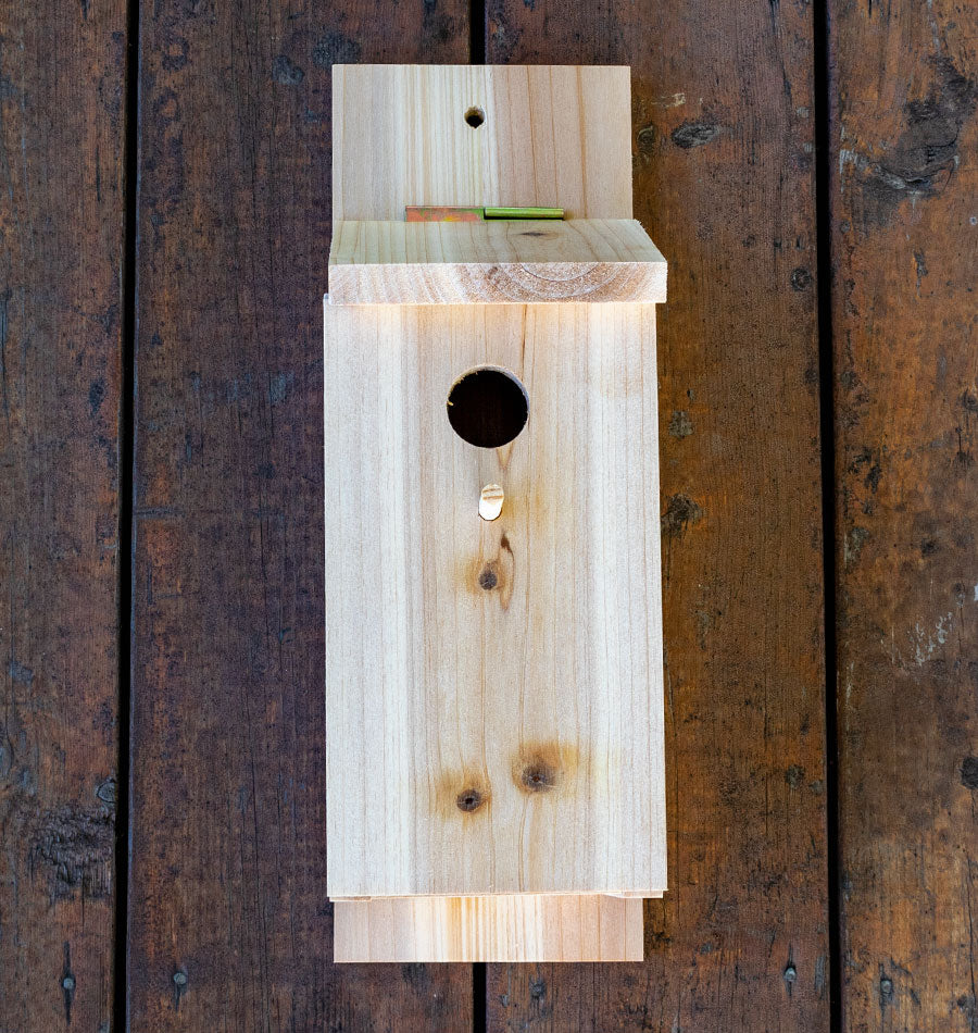 Wood Birdhouse DIY Kit West Coast Seeds