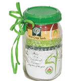 Sprouting Jar with Plastic Lid and Seeds HG987-1