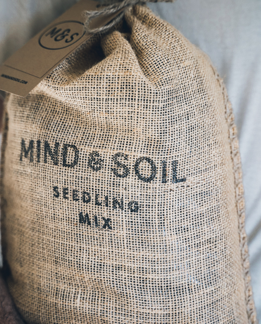 Mind & Soil Worm Castings Seedling Mix - 9L