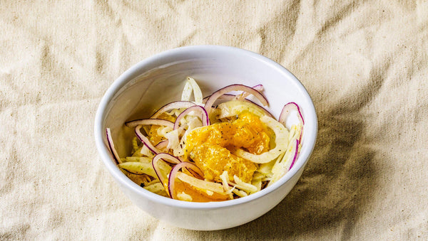 Fennel and Orange Salad with Red Onion