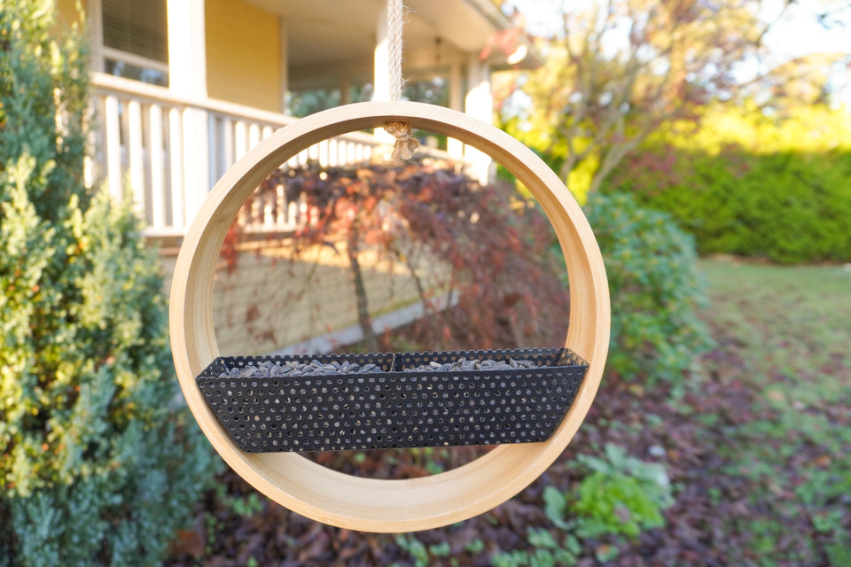Bamboo 360 Bird Feeder
