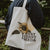 Cotton Sunflower Tote Bag