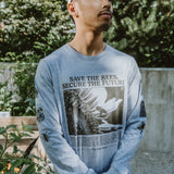 Save the Bees Jersey Long-Sleeve T-Shirt