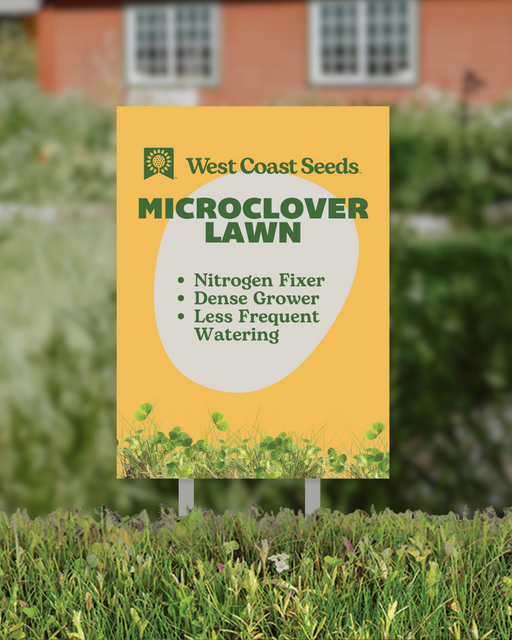 Micro Clover - Lawn Sign