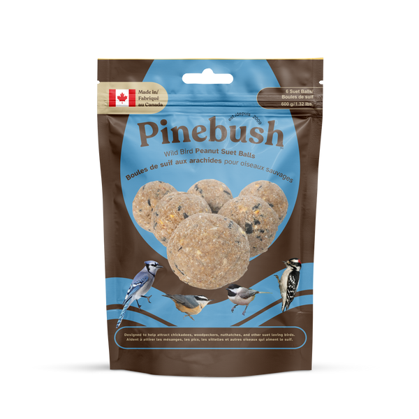 Wild Bird Peanut Suet Balls 6/pk