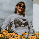 Save the Bees Jersey Long-Sleeve T-Shirt