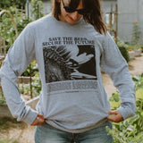 Save the Bees Jersey Long-Sleeve T-Shirt