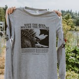 Save the Bees Jersey Long-Sleeve T-Shirt