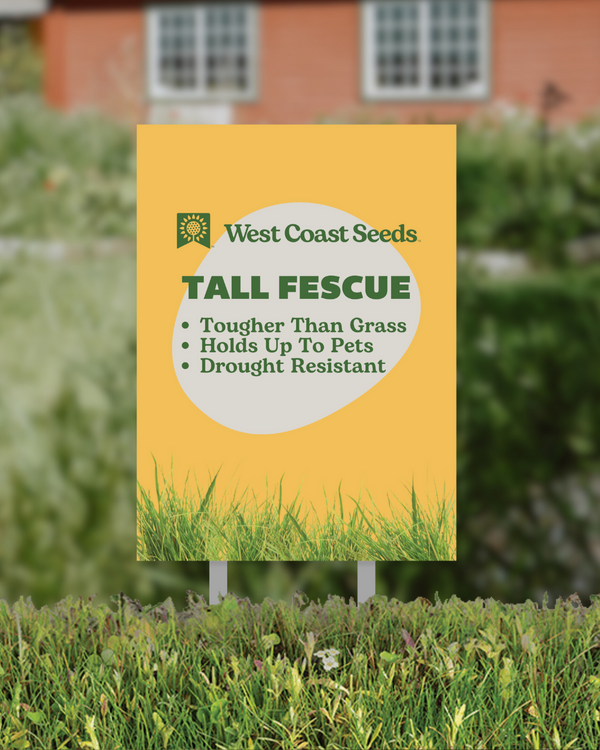 Tall Fescue - Lawn Sign