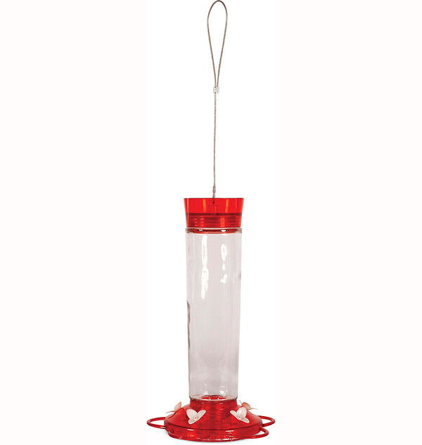Glass Hummingbird Feeder (20 oz)