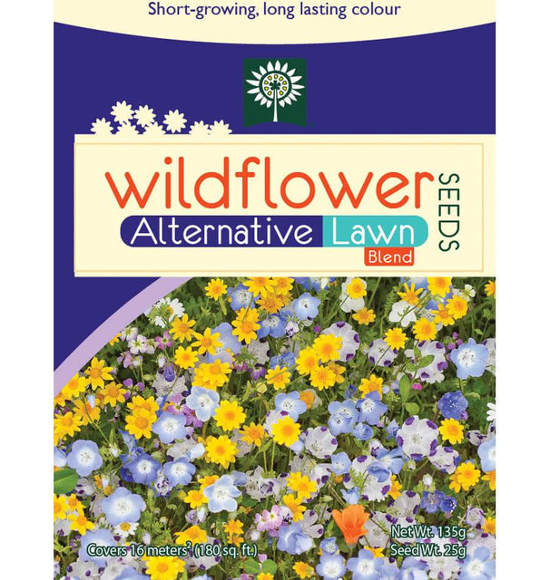 Alternative Lawn Wildflower Seeds Sprinkle Bag
