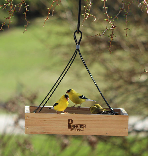 Wood Platform Feeder