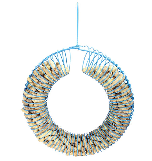 Wreath Peanut Feeder – Assorted colours