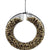 Wreath Peanut Feeder Black