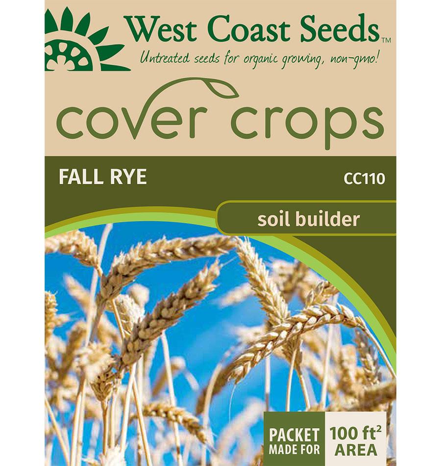 Fall Rye Head Fall Rye Cover Crop Seeds – West Coast Seeds
