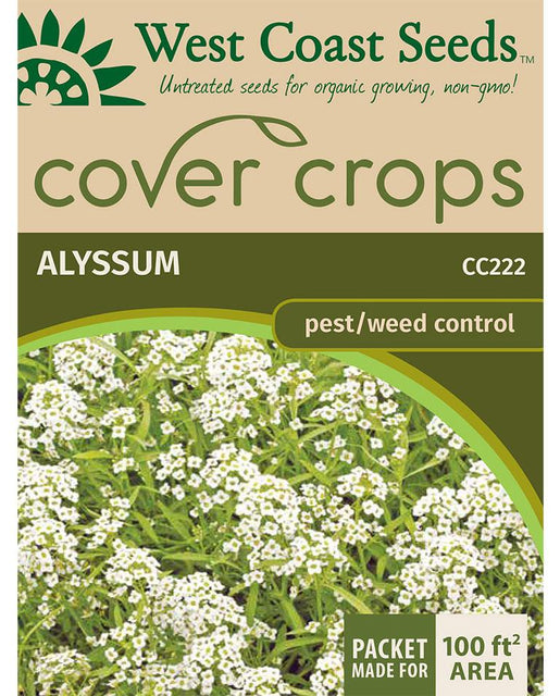 Sweet Alyssum Cover Crop Seeds – West Coast Seeds