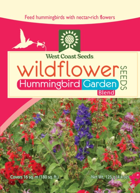 flower seeds for hummingbirds Hummingbird Blend Wildflower Seeds – West Coast Seeds