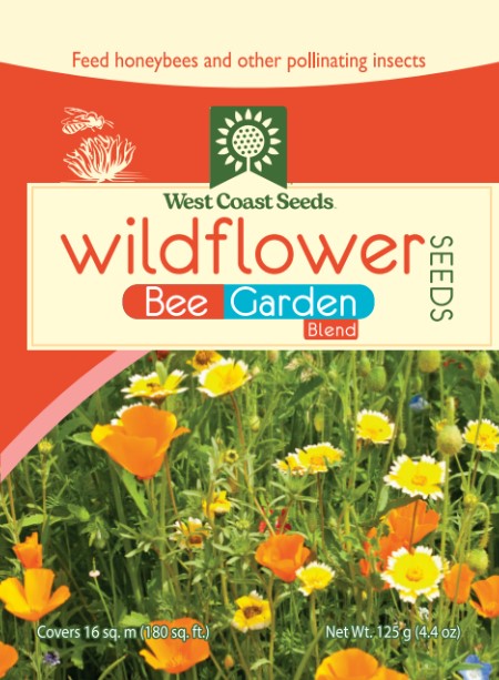 free bee garden seeds Bee Garden Blend Wildflower Seeds – West Coast Seeds