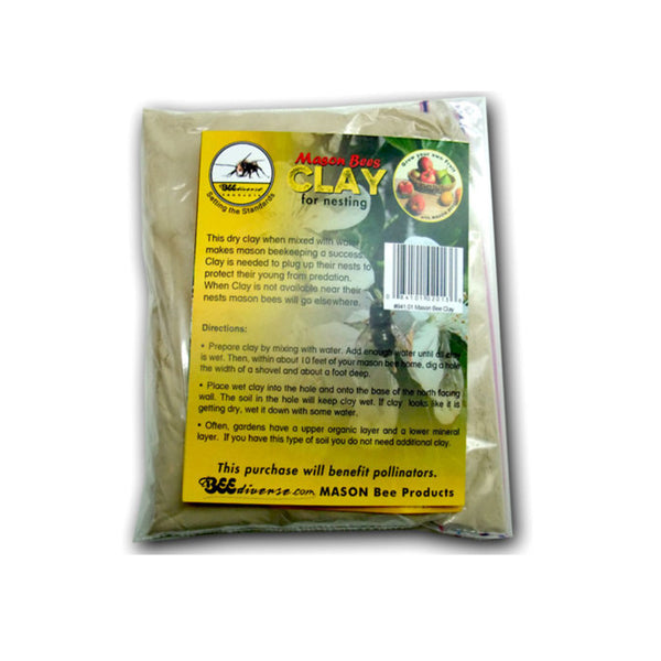 Mason Bee Nesting Clay (Fine)