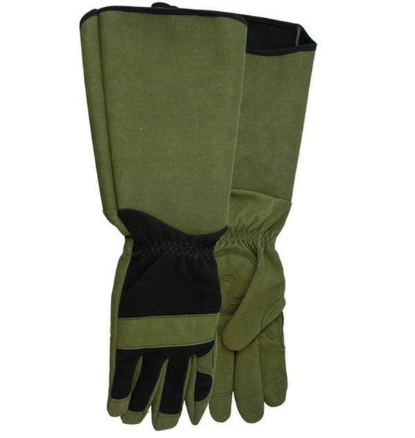 Leather Gauntlet Gloves
