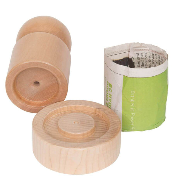 wooden newspaper plant pot maker Potmaker – West Coast Seeds