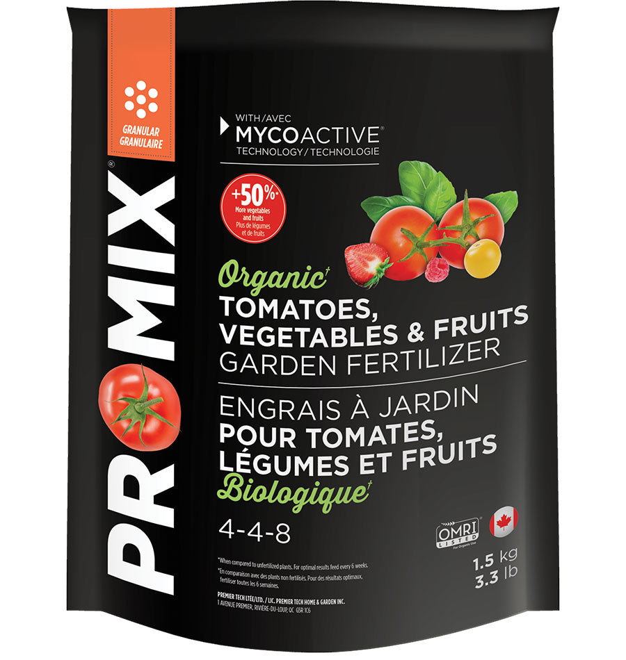 【新品未使用】fracora Premium PROHEMATIN 4個セット ProMix Tomato, Veg & Fruit Fertilizer 4-4-8 – West Coast Seeds