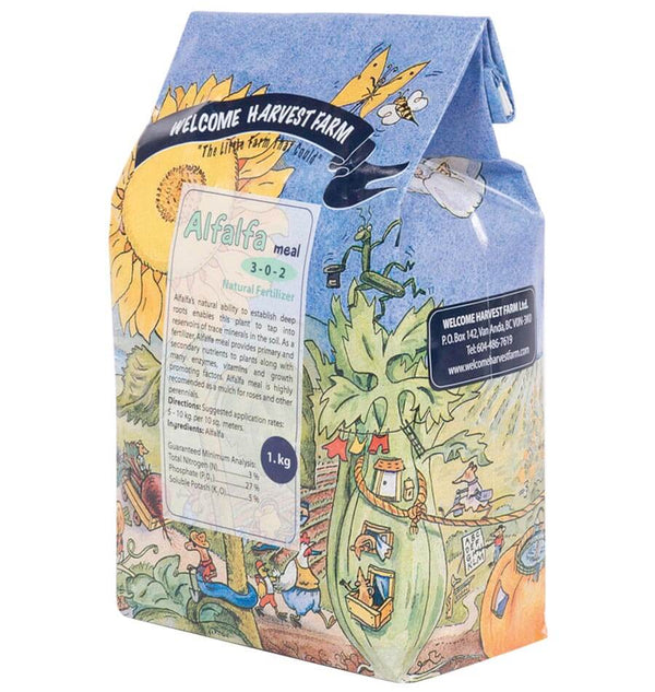 Certified Organic Alfalfa Meal 3-2-2